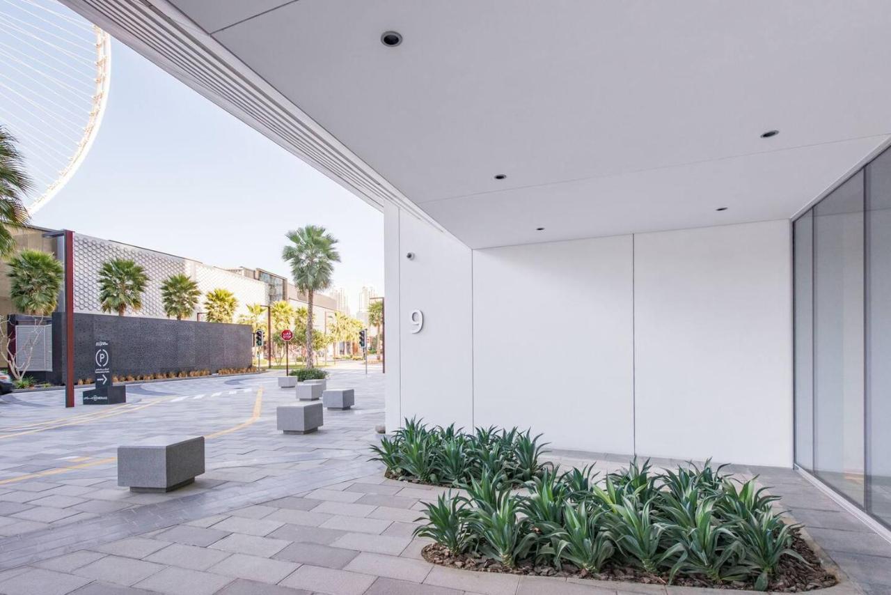 Luxe 3 Bedroom Oceanfront Apartment In The Heart Of Bluewaters Island Dubai Exterior foto