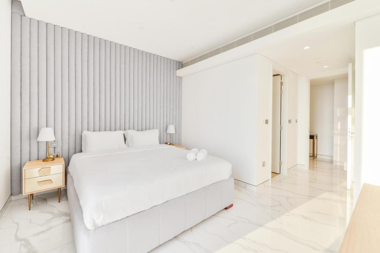 Luxe 3 Bedroom Oceanfront Apartment In The Heart Of Bluewaters Island Dubai Exterior foto