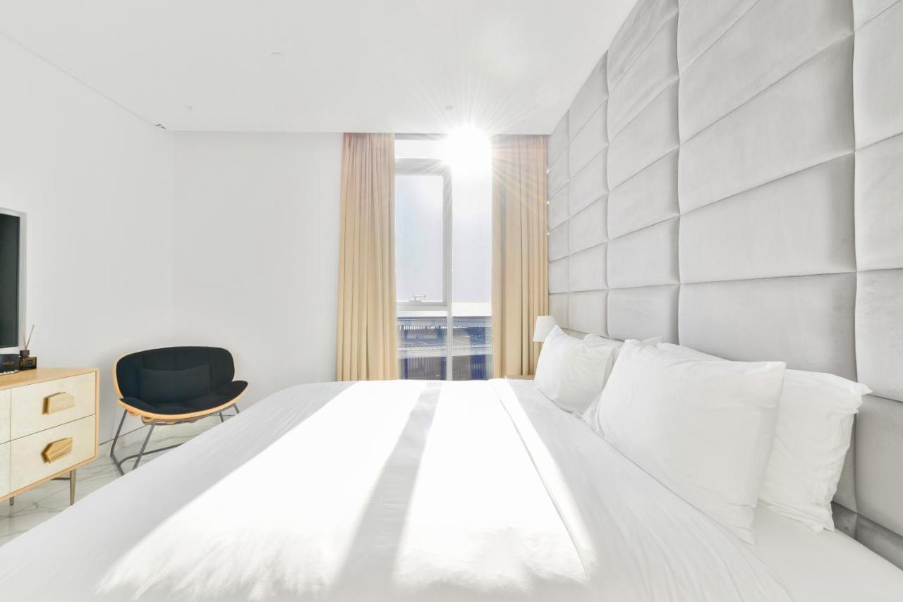 Luxe 3 Bedroom Oceanfront Apartment In The Heart Of Bluewaters Island Dubai Exterior foto