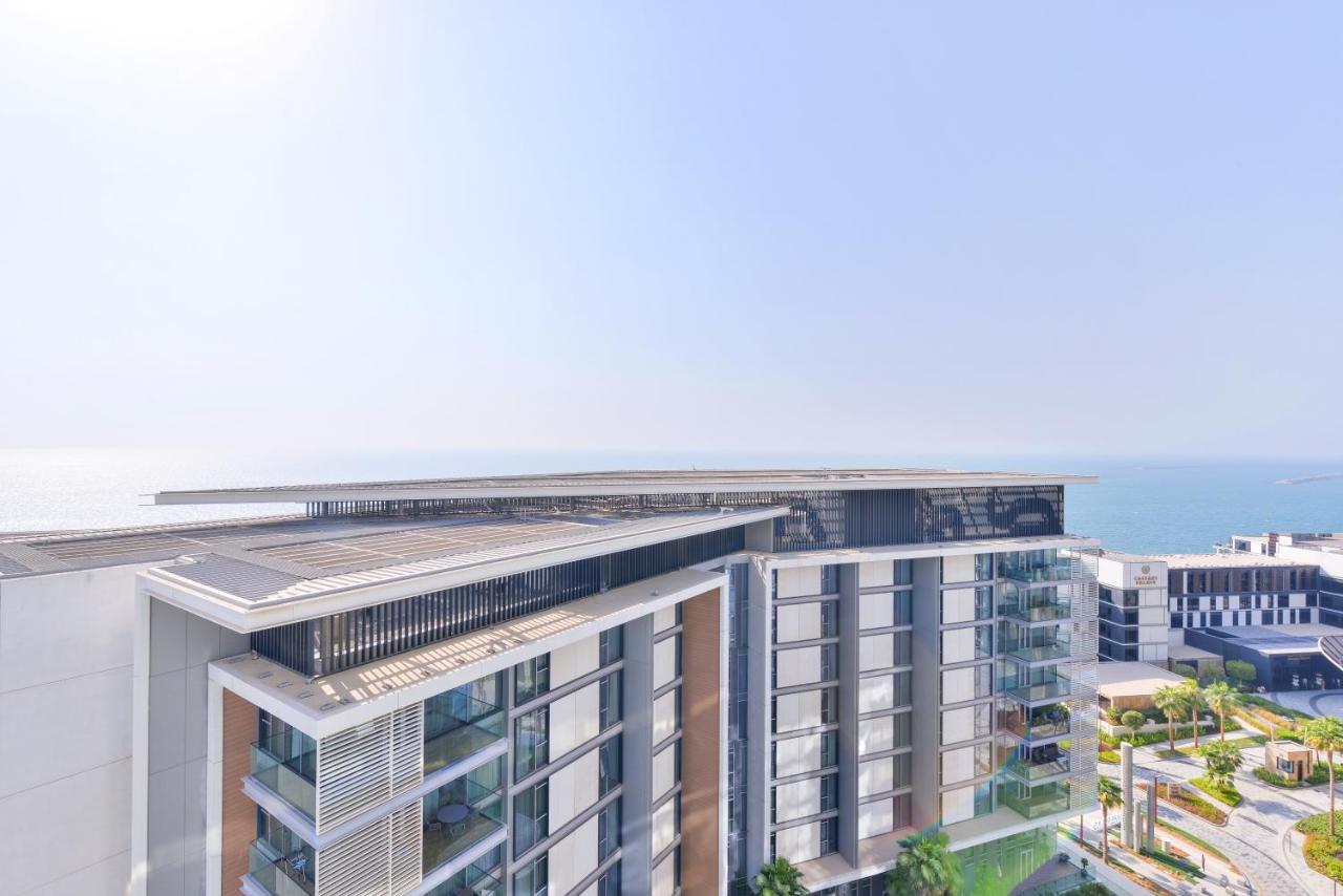 Luxe 3 Bedroom Oceanfront Apartment In The Heart Of Bluewaters Island Dubai Exterior foto
